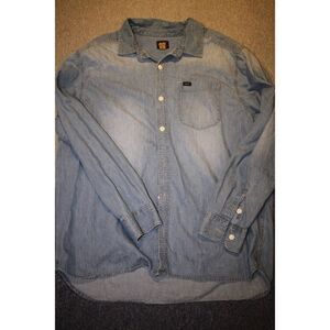 Vintage Denim Lee Button-Up - Size XL